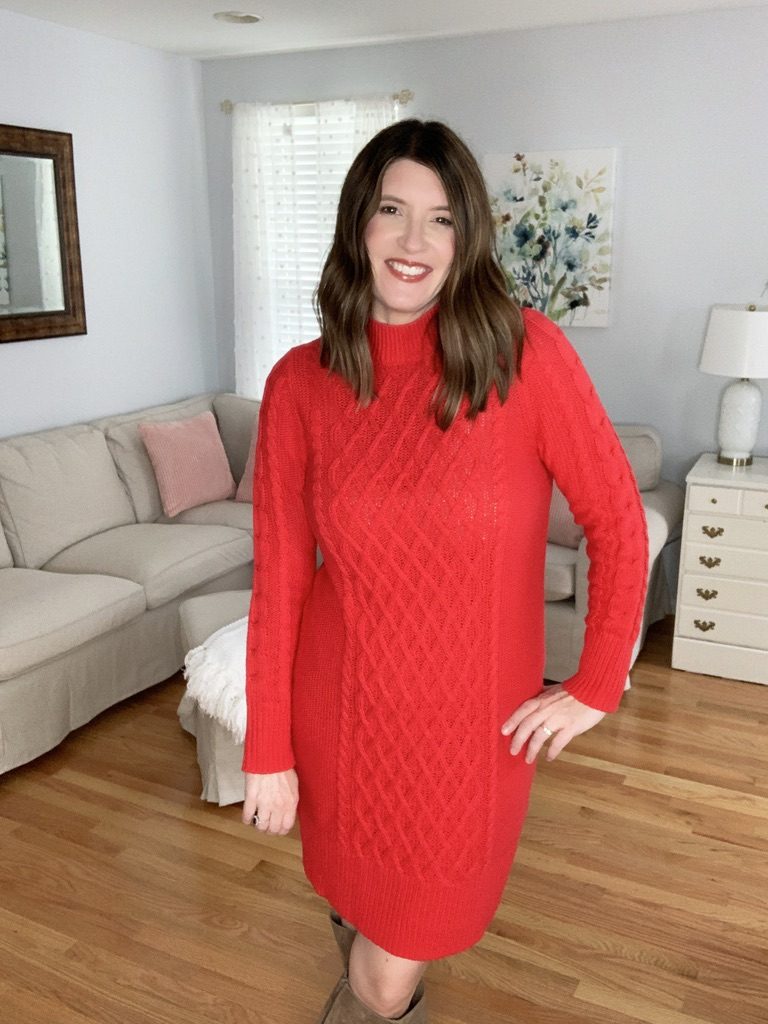 Red Sweater Dress
The Scarlet Lily Blog