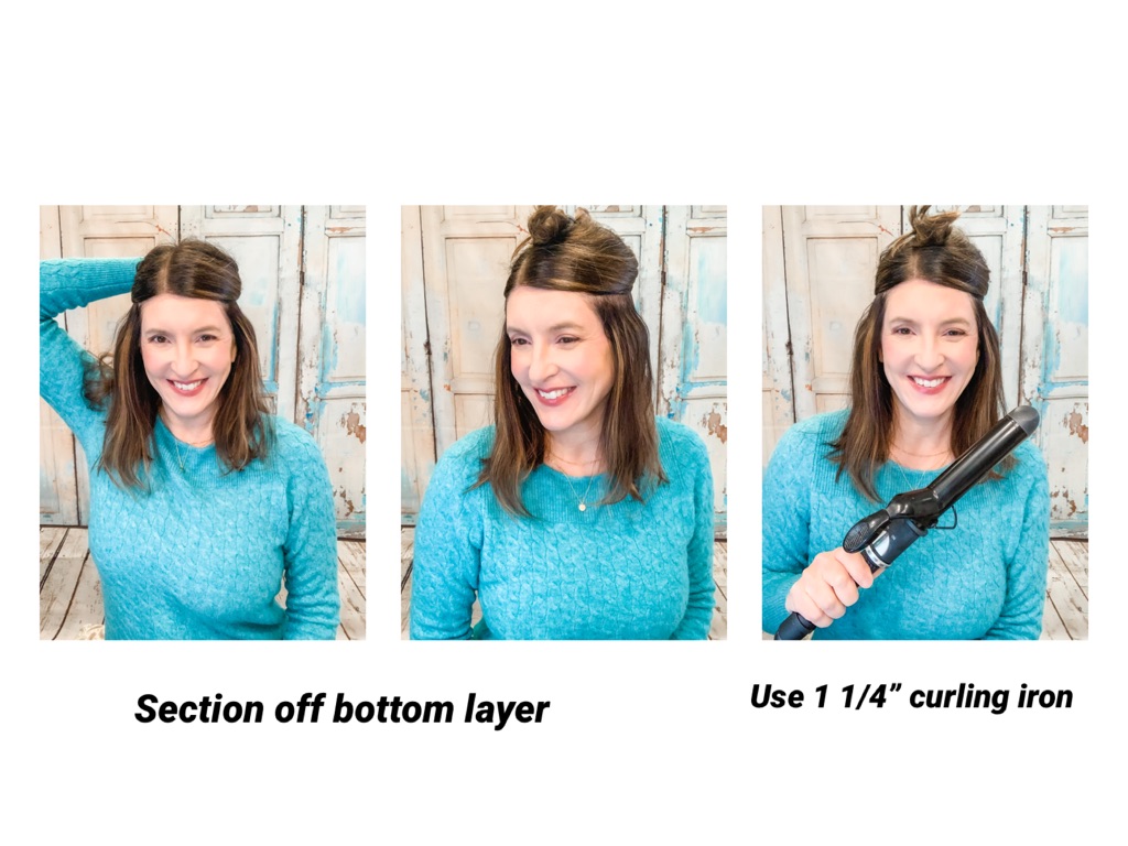 How to style a wavy lob from The Scarlet Lily Blog