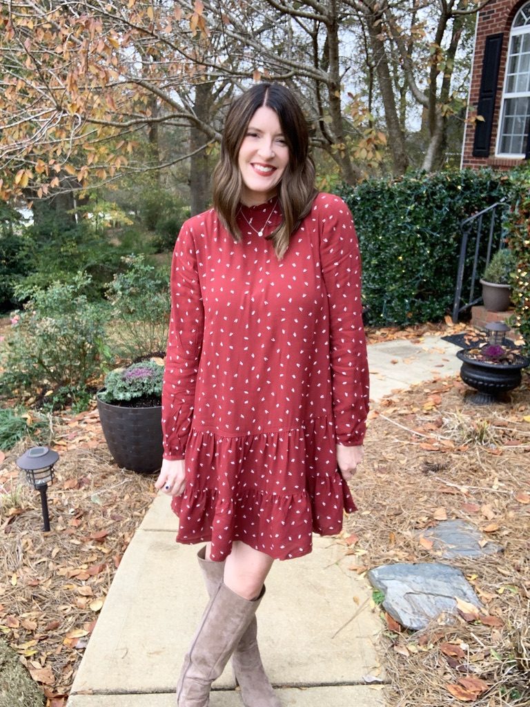 Winter Dress from Loft
The Scarlet Lily Blog