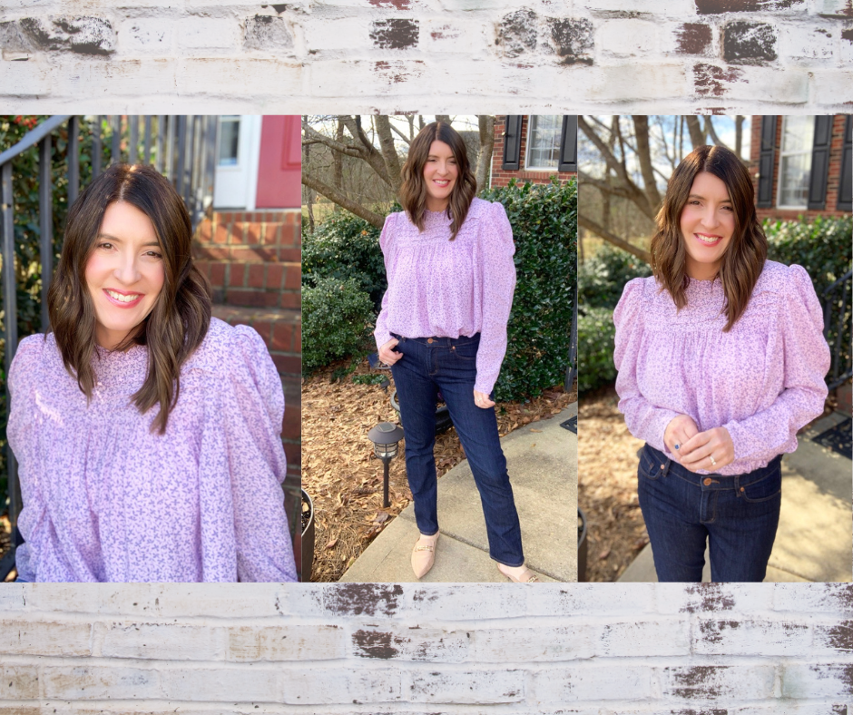 Lavender Pintucked Top From Target
The Scarlet Lily